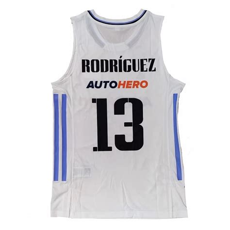 Camiseta Real Madrid Baloncesto Chacho Junior Adidas Ni Os