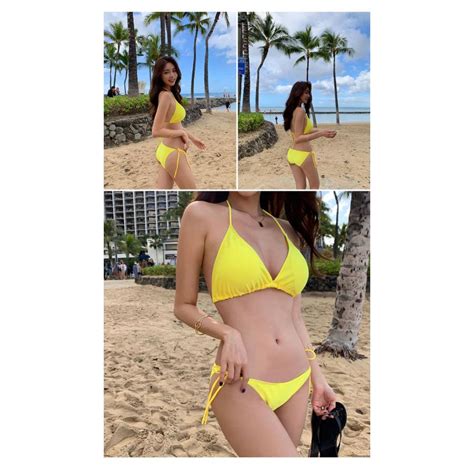全7色シンプルビキニ ホワイト イエロー きみどり カーキ バーガンディー レッド ブラックsimple r05 bikini sun 240506 CINNAMON