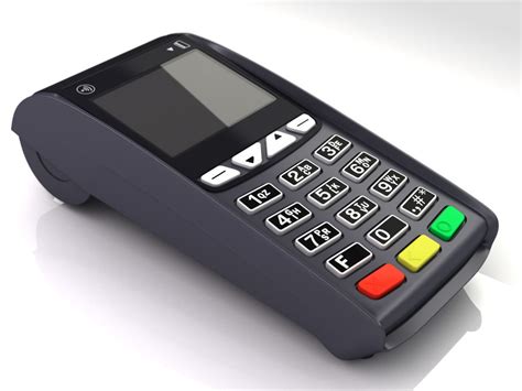 Pos Terminal 3D model | CGTrader