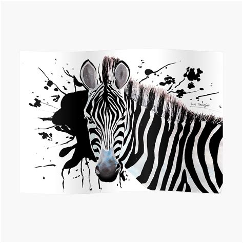 "Zebra" Poster by lucafon18 | Redbubble