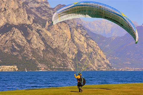 Paragliding Landing Lawn The Free Photo On Pixabay