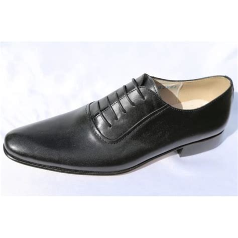 Chaussure Homme Richelieu Ou Derby Cuir Noir Noir Noir Achat Vente Derby Cdiscount