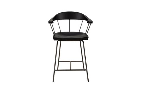 Полубарный стул Spindle дизайнерский стильный (Дерево, Металл ...