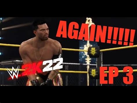 NXT Breakout Tournament WWE2K22 MyRISE Episode 3 WWE2K22 YouTube