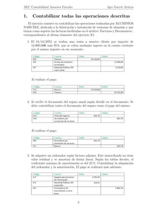 Contabilidad Empresas Ejercicio Resuelto Pdf