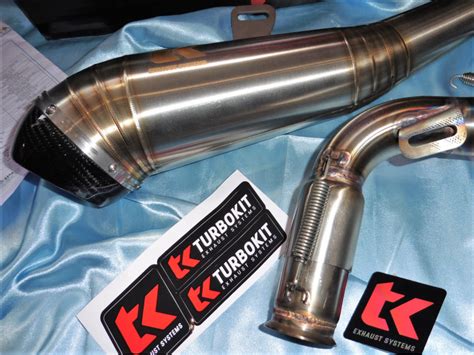 Pot d échappement TURBOKIT TK GP H3 pour KTM RC 125 et 390 à partir de 2017