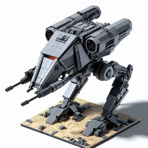 Lego Star Wars Mandalorian Stealth Walker 4 By Jesse220 On Deviantart