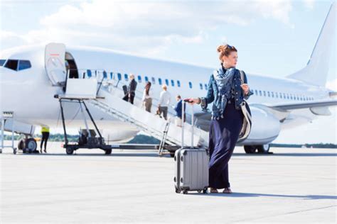 Getting Off Plane Stock Photos Pictures And Royalty Free Images Istock