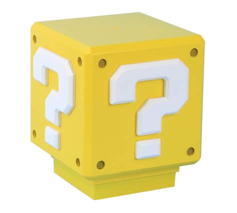 Paladone Super Mario Mini Question Block Light Bdp Usab Xgfvh