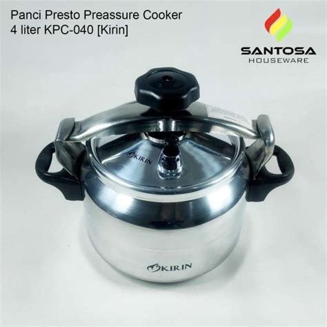 Jual Panci Presto Preassure Cooker Liter Kpc Kirin Di Seller