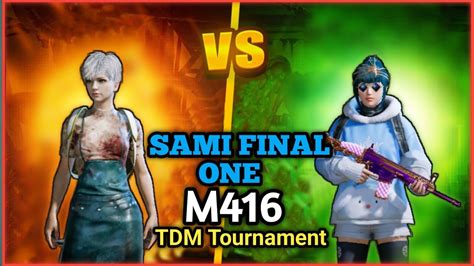 Bgmi TDM Tournament Semi Final 1v1 M416 Subscribe Vs Subscribe