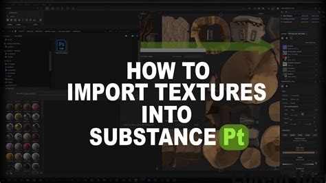 How To Easily Import Textures Into Substance Painter YouTube