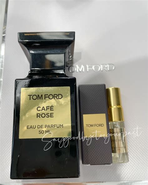 Tom Ford 香水sample 試用 分裝CAFE ROSE 4ml 咖啡玫瑰包平郵 美容化妝品 健康及美容 香水香體噴霧