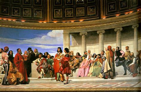 Delaroche Painting Hemicycle Of The Ecole Des Beaux Arts