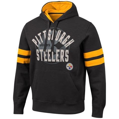 Pittsburgh Steelers Striker Fleece Hoodie Extended Sizing