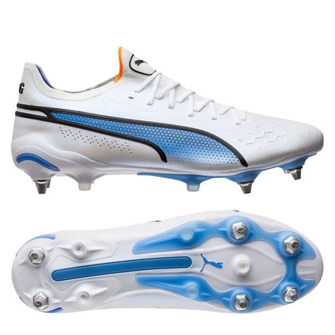 Puma King Ultimate Sg Supercharge Puma White Puma Black Blue Glimmer