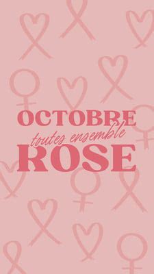 Octobre Rose Mod Les Gratuits Personnaliser Canva