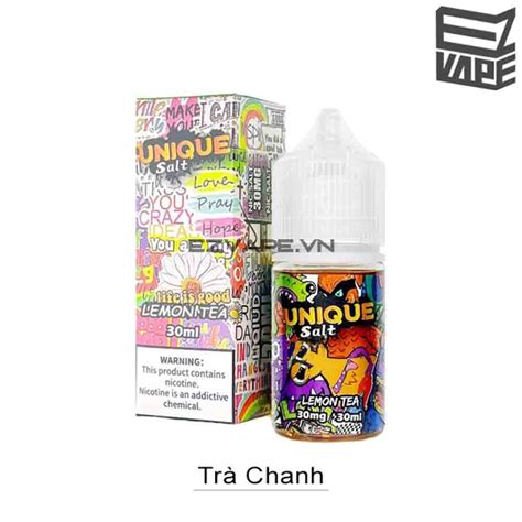 Unique Lemon Tea Salt Nic 30ml Pink Vape Đơn vị cung cấp Vape Số 1