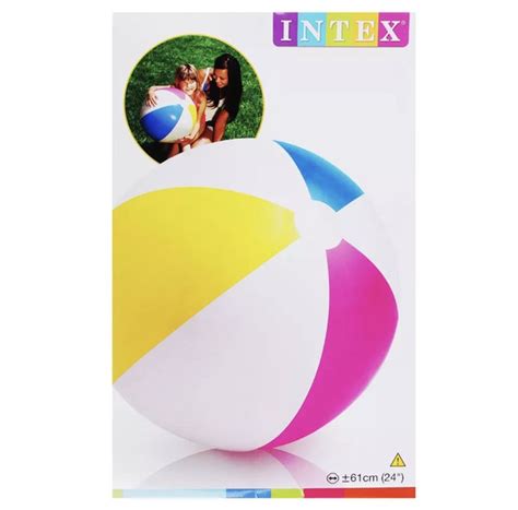 Надувной Пляжный/Детский Мяч "INTEX" 61см. - купить с доставкой по ...