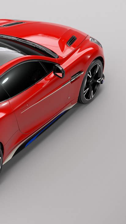 X Aston Martin Vanquish S Red Arrows Edition Rear X