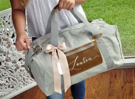 The Cutest Overnight Bag For Bridesmaids Ever Emmaline Bride Duffel