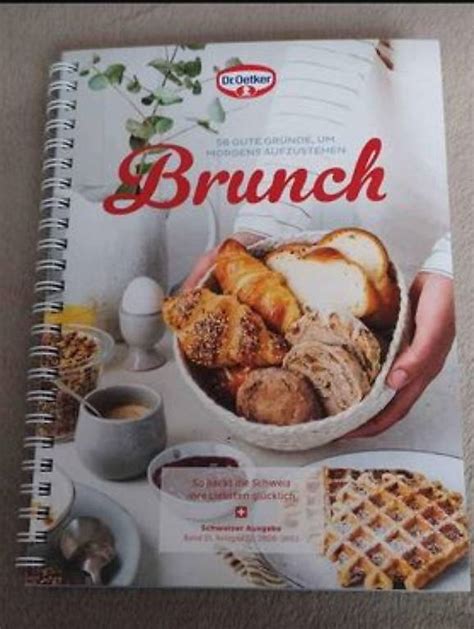 Backbuch Dr Oetker Brunch Neu Im Kanton Bern Tutti Ch