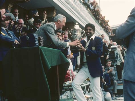 Kapil Dev 1983 World Cup | Kapil Dev carried a bottle of champagne ...