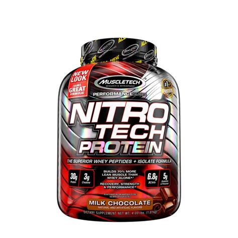 Muscletech™ Nitro Tech™ Performance Series Chocolate 4lb Lazada Ph