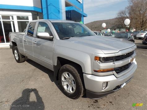 Silver Ice Metallic Chevrolet Silverado Lt Double Cab X