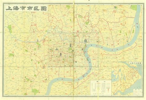 方舆 东部 上海市区地图（1956年版） Powered By Phpwind