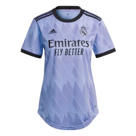 Camisa Real Madrid Away Torcedor Adidas Feminina Roxa