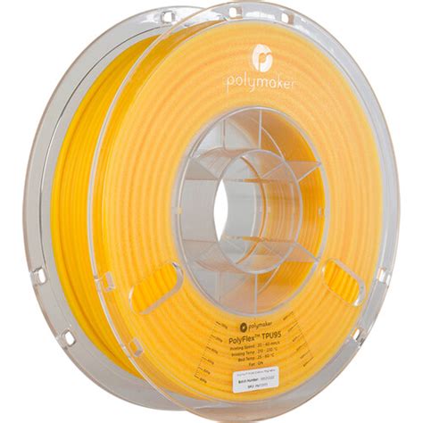 Polymaker Polyflex Tpu95 3d Printing Filament 165 Lb Pm70113