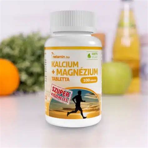 Netamin Kalcium Magn Zium Szuper Kiszerel S Premiumvitamins