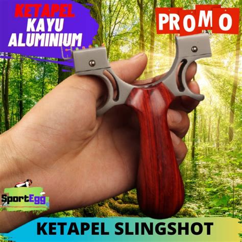 Jual KETAPEL KAYU METAL SLINGSHOT UNTUK LATIHAN ATAU BERBURU Shopee