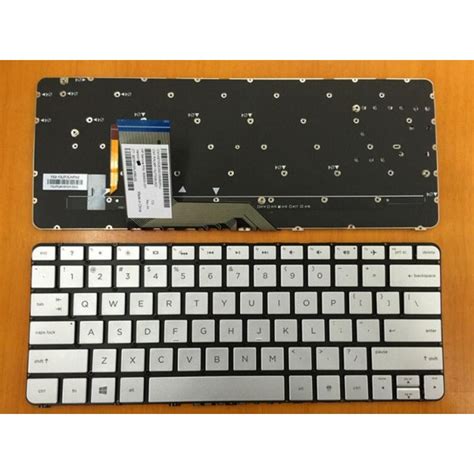 Teclados HP SPECTRE 13 4000 13T 4000 color platedado en inglés retro