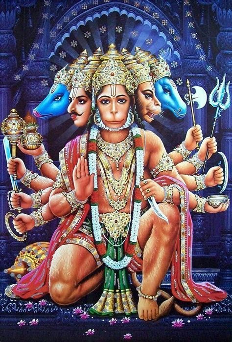 Panchamukha Hanuman Wallpapers Top Free Panchamukha Hanuman