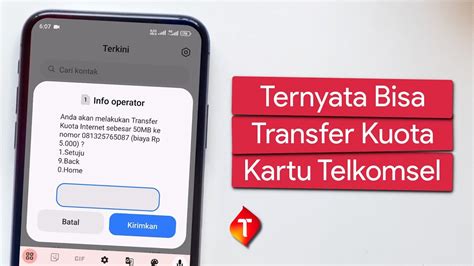 Cara Transfer Kuota Internet Telkomsel Youtube