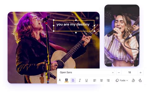 Online Lyric Video Maker Add Lyrics To Video For Free