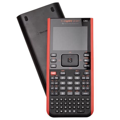 Texas Instruments TI Nspire CX II T CAS Negro Rojo Calculadora