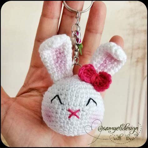 Amigurumi Bunny Keychain Free Pattern Amigurumi