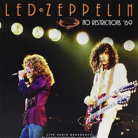 Led Zeppelin No Restrictions 69 LP Historia Nuestra