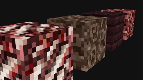 Blender Minecraft Nether Blocks Cycles Only Free 3d Model Blend