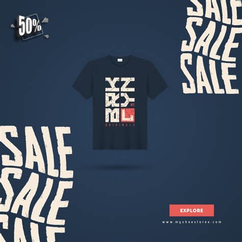 T Shirt Sale Flyer Template