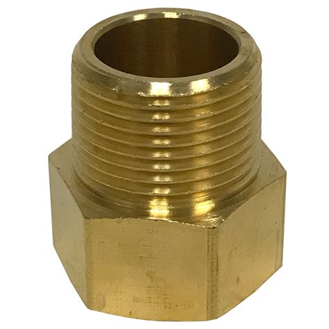 1 2 Fnpt X 1 2 Bspp Male Brass Adapter Npt X Bspp