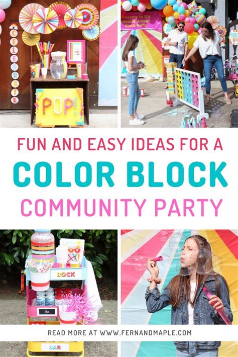 Block Party Ideas Artofit