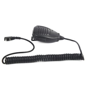 China Shoulder PTT Speaker Mic 2 Pin K Type Handheld Speaking