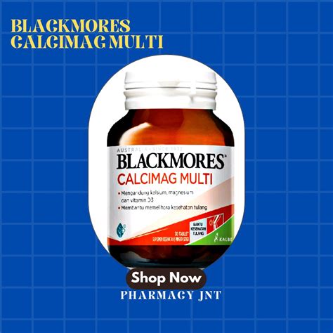 Jual Blackmores Calcimag Multi 30 Kalsium Magnesium Vitamin D