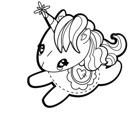 Imágenes De Unicornios ∼ Animados Kawaii Con Frases Para Colorear