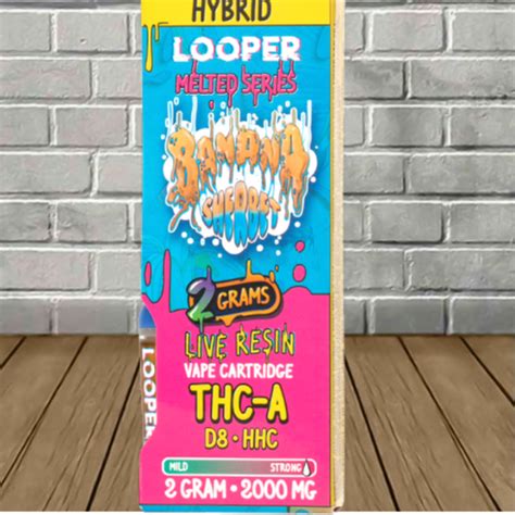 Looper Live Resin Melted Series Blend Vape Cartridge 2g Great Cbd Shop