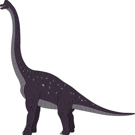 Braquiosaurio Dinosaurio Reptil Gráficos vectoriales gratis en